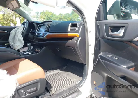 2019 Toyota Highlander Limited from USA, damaged, VIN 5TDDZRFH6KS744128